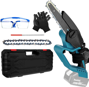 <span class=keywords><strong>เลื่อย</strong></span>ยนต์ขนาดเล็กสำหรับแบตเตอรี่ <span class=keywords><strong>Makita</strong></span> <span class=keywords><strong>18V</strong></span> <span class=keywords><strong>เลื่อย</strong></span>ยนต์ไร้สาย6นิ้วพร้อมมอเตอร์ไร้แปรงถ่านและล็อครักษาความปลอดภัย - Product Image 1