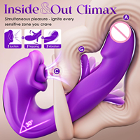 Vibrateur à succion JT pour femmes, jouet sexuel avec synchronisation IA, godemiché vibrant pour point G, 10 modes de vibration par succion, stimulation clitoridienne, du mamelon et anale, USB