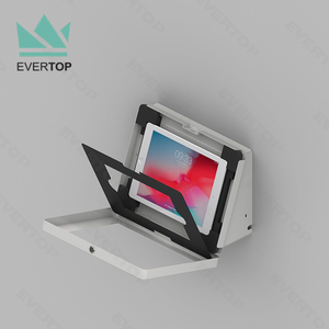 Support mural inclinable universel LSW16B pour tablette Android 7-13 pouces, idéal pour kiosque - Product Image 4