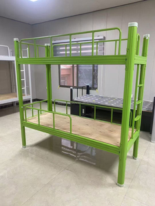 Ijzeren Stapelbedden Voor Kinderen Met Hoge En Lage Niveaus Voor Kleuterschool En Slaapkamer Ijzeren Frame Bedden - Product Image 6
