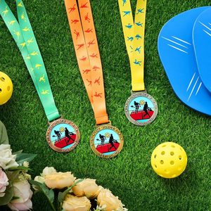 Medallas Personalizadas Trofeos Deportivos de Gimnasia en Metal Fundido a Presión Personalizados para la Liga de Campeones - Product Image 1