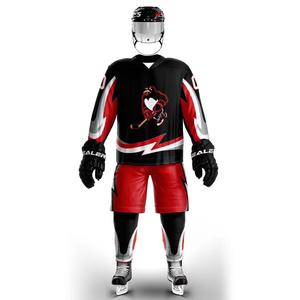 2024 New Design Custom Jugend Reversible Hockey Jersey Sublimation Hockey Hoodie - Product Image 3