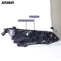 Ensemble de phares à LED JUHSUN pour Volkswagen Golf 8 Phare à LED 2020-2025 Accessoire de mise à niveau du modèle avec température de couleur 6000k