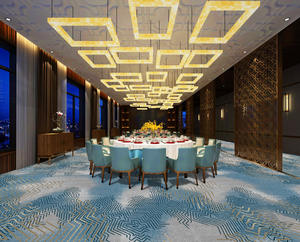 Tapis de salle de conférence imprimé antibactérien spécial, fabriqué à la machine, lavable, antidérapant et confortable - Product Image 3