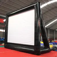 Harga Pabrik Kustom Luar Ruangan Raksasa Inflatable Layar Film Layar Proyeksi untuk Dijual
