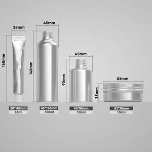 Envase de Aluminio para Crema Facial y Botella de Espuma Limpiadora Facial con Impresión Personalizada para Marcas de Lujo - Product Image 3