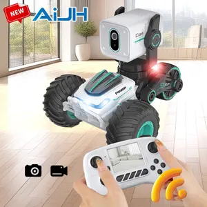 AIiJH 2.4G Remote Control Car Photo Real-Time Transmission Camera Conversation Video Multi Terrain Rc Toy