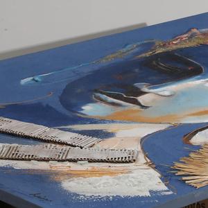 HOMCO Exclusive Design High Quality Handmade Popular Buddhism Design <strong>Paintings</strong> 3D Textures Handmade Wall Art for Home Decor - Product Image 3