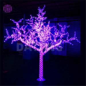 Delicate LED Resin Droplet Tree <b>Light</b> with Clear Decorative Droplets for Hotel Plaza Mall Wedding and Event Decoration for Sale - Product Image 1