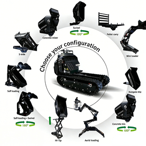 Chargeuse compacte chinoise à direction coulissante 4x4 avec moteur diesel pour usage domestique, agricole et de <span class=keywords><strong>jardin</strong></span> - Product Image 6