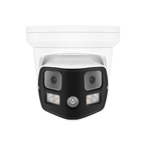 AI محيط 16mp POE بانورامية IP من الدرجة الليلية عرض واسع رؤية معدنية كاملة اللون صوت ثنائي الاتجاه مع فتحة SD - Product Image 2