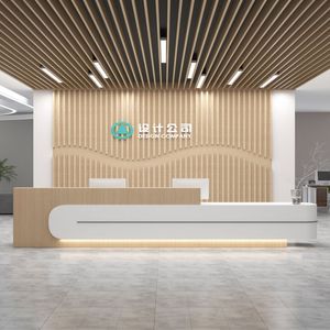 Mostrador de Recepción Moderno para Empresas, Consultorios Dentales, Hospitales, Salones de Belleza, Servicio de Consultas, Caja - Product Image 3