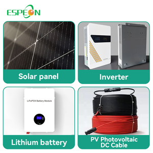 NOUVEAUX systèmes d'énergie solaire 5000 watts système d'énergie solaire domestique 30kw système de conversion d'énergie solaire photovoltaïque - Product Image 6