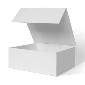 Оптовая продажа роскошное индивидуальное свадебное платье упаковочная коробка Складная магнитная Подарочная коробка жакет жесткие коробки LX Paperboard 100 шт.