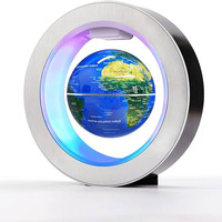 Fábrica de Vietnam OEM ODM diseño inteligente iluminado flotante giratorio globo de levitación magnética con luz LED