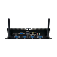 Mini Computadora Servidor Integrada HVAEIPC de 12.ª Generación con Procesador Core I3/i5/i7 |   Doble LAN, Múltiples Puertos Seriales, VGA, 4G, 256GB RAM, Usado, M.2, Stock, J1900