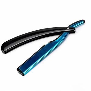 Navaja de peluquería, raspador, navaja tradicional para cortar el cabello, navaja de afeitar, navaja de afeitar manual, navaja de afeitar con cuchilla - Product Image 1