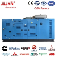 Generador Diésel Industrial VTA28-G6, Potencia de Reserva 825KVA 660kw, Silencioso, con Cubierta, 50 Hz, con Stamford
