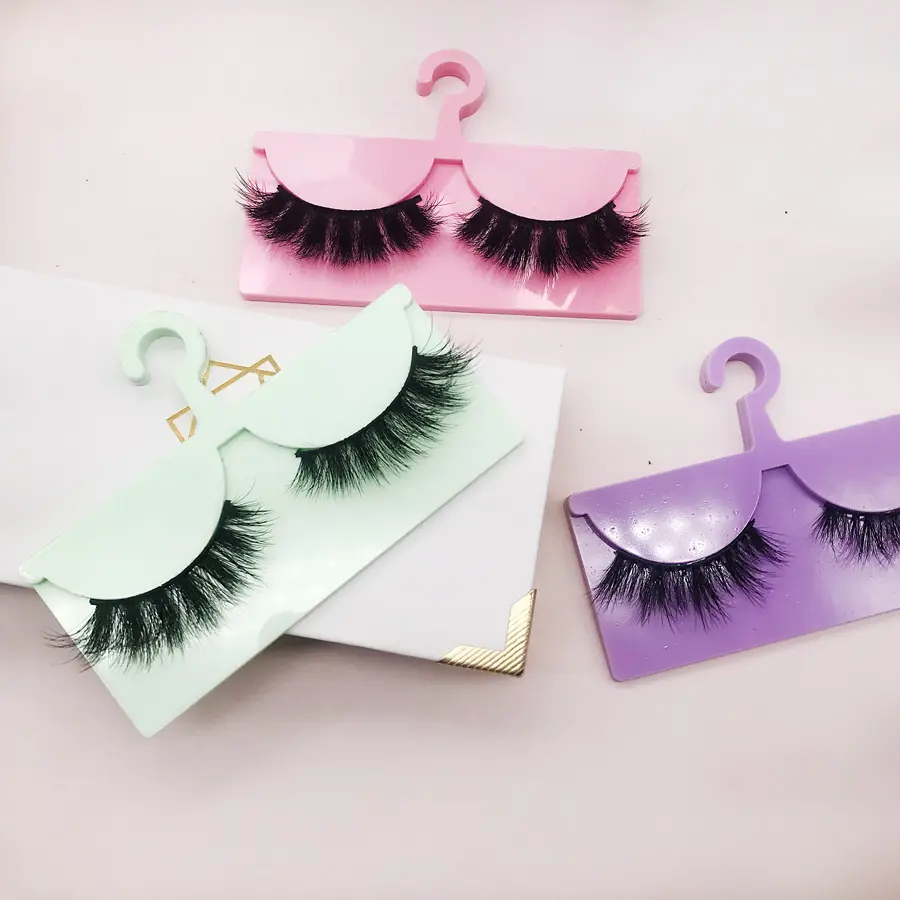 Professional eyelash Manufacturer vendor natural length matte cotton band luxury cat eyes style full strip faux mink lashes