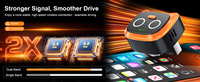 Adaptador Inalámbrico CarPlay OEM Compatible con Vehículos Equipados con CarPlay Cableado, Caja de Conexión para Automóvil, Apto para Más de 800 Vehículos
