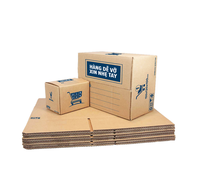 Boîtes mobiles en carton ondulées, taille personnalisée de grande taille robuste, fabricant en carton