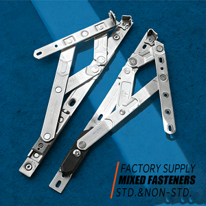 Supporti Antivento in Acciaio Inossidabile Rinforzato <span class=keywords><strong>per</strong></span> Finestre, <span class=keywords><strong>Cerniere</strong></span> <span class=keywords><strong>per</strong></span> Porte e Finestre a Battente, Staffe e <span class=keywords><strong>Cerniere</strong></span> <span class=keywords><strong>per</strong></span> Guide Scorrevoli - Product Image 1