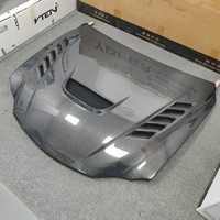 Capot moteur en fibre de carbone véritable à plusieurs aérations pour Lexus 3ème génération IS250 IS350 XE30 2013-2019, fixation directe