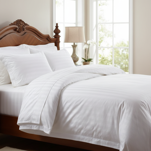 <span class=keywords><strong>Copripiumino</strong></span> morbido per adulti in cotone <span class=keywords><strong>bianco</strong></span> antiacaro per Hotel di lusso per letto - Product Image 2