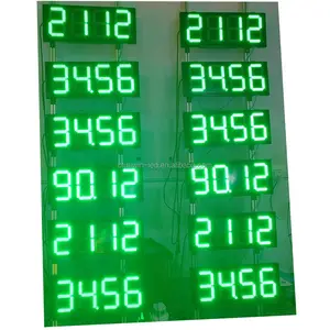 High quality and factory price LPG pump petrol LED digital display sign for gas station equipment