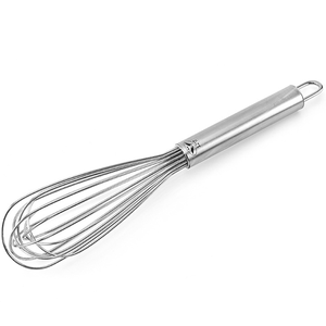 เครื่องตีไข่แบบมือถือ ทำจากโลหะ ขนาด 10-24 นิ้ว หลายขนาด สำหรับตีนม ครีม ไข่ ใช้ในงานอบและทำอาหาร - Product Image 1