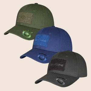 Cappellino da Baseball Utility in Poliestere e Cotone Twill, Stile Street, con Area Rimovibile per Patch con Lettere, Ricamo Grafico Frontale, per Uso Quotidiano e Outdoor - Product Image 1