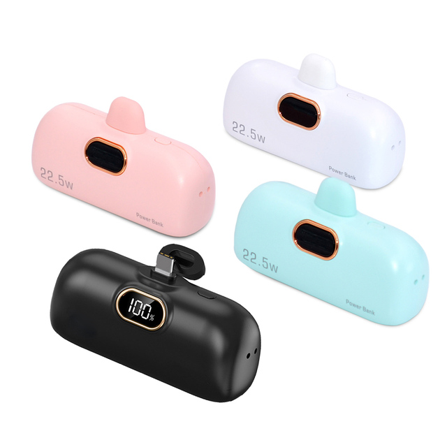 5000mha Power Bank 10000mAh Slim Power Banks Fast Charge Portable Power Bank Quick Charging