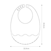 Bavoir bébé en silicone anti-salissures, best-seller, sans BPA, lavable, bavoir d'alimentation pour enfants, bavoir bébé en silicone de qualité alimentaire
