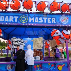 Tolefun CE Grande remorque de jeux de compétences pour événements, pour stands de fête foraine en extérieur et parcs d'attractions, capacité de réception accrue pour Lunna Park - Product Image 2