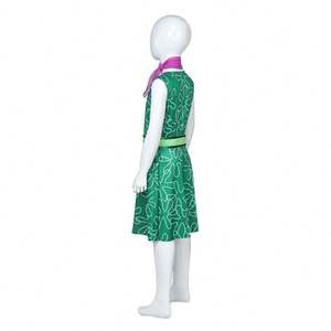 2024 nuevo divertido adultos niños Halloween carnaval verde sin mangas vestido película personaje Joy Cosplay <span class=keywords><strong>disfraz</strong></span> para niñas - Product Image 5
