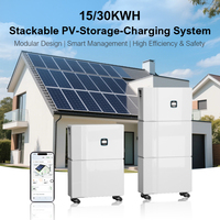 Estación de Carga de Energía Solar OLINK, Máquina Todo en Uno, Banco de Energía EV, Cargador Tipo 2 de 7KW para Uso Doméstico