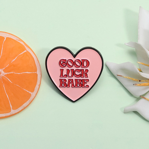 Брошь в виде РОЗОВОГО СЕРДЦА - Product Image 2