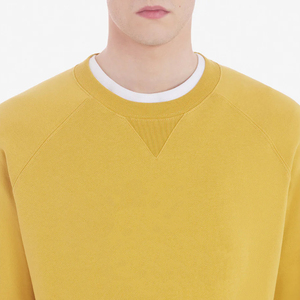 Sudadera de Algodón de Alta Calidad para Invierno, con Logotipo Personalizado, Digital, Cuello Redondo, para Hombre, Color Sólido, Ecológica - Product Image 3