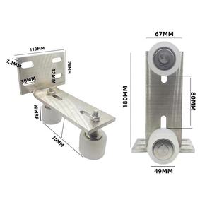 <span class=keywords><strong>Precio</strong></span> <span class=keywords><strong>de</strong></span> fábrica, superventas, estilo moderno, acero inoxidable 201/304, puerta corredera <span class=keywords><strong>para</strong></span> patio, rueda <span class=keywords><strong>de</strong></span> nailon <span class=keywords><strong>para</strong></span> puerta corredera - Product Image 6