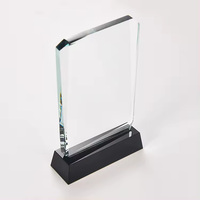 Trophées personnalisés Hypercrafts, plaque de trophée en cristal par sublimation, gravure de haute qualité