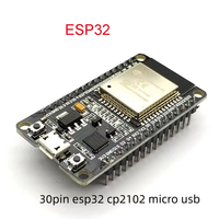 30Pin ESP32 NODEMCU 30pin ESP32 Papan Pengembangan Jarum Las WIFI+ IoT Rumah Pintar ESpWROOM32 CP2102