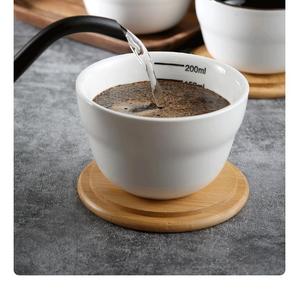 Custom Logo Ceramic Mini Italian Coffee <strong>Cups</strong> Cappuccino <strong>Cup</strong> <strong>Saucer</strong> 50ml 9mm Thickness Espresso Coffee Accessories <strong>Cup</strong> and <strong>Saucer</strong> - Product Image 6