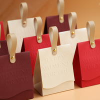 Nouvelle boîte cadeau de style élégant pour mariage, sac à bonbons spécial pour célébration de mariage, boîte d'emballage vide pour bonbons de mariage