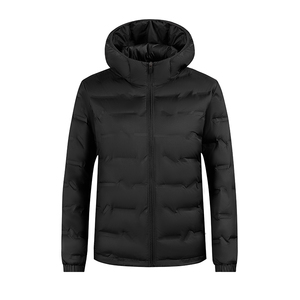 Blouson Homme 2025 en Polyester Respirant avec Col Solide et Grande Bordure en Fourrure, Fermeture Éclair, Style Varsity, Chaud et Épais, Rembourré en Coton, pour Moto - Product Image 4