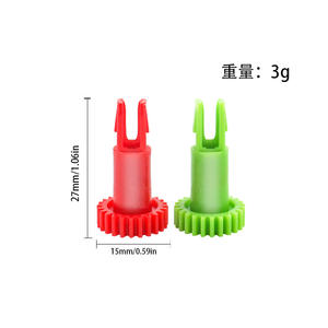 Ecovacs – brosse latérale pour aspirateur robot, clips d'engrenage du moteur, 27mm x 15mm, pièces de rechange en plastique pour T5 T8 T9 N8 N5 X1 - Product Image 1