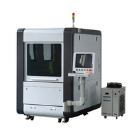 Mini machine de découpe laser à fibre CNC 6060, machine de découpe laser de précision pour acier inoxydable, alliage d'aluminium