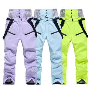Drop Shipping Plus Size Winter Ski Pants Outdoor Trousers Men Ski Suit Wear Women Snowboard Snow Wear Unisex Snowboard Pants