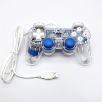 Manette de jeu filaire USB avec moteur de vibration pour PC et tablette, compatible avec Windows 7/10/XP