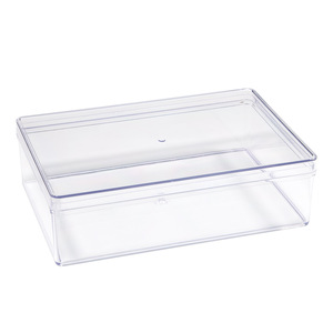 Caja de plástico transparente grande y gruesa de calidad alimentaria para tiramisú con tapa, contenedor multiusos para llevar postres y bocadillos - Product Image 4