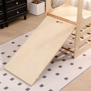 <span class=keywords><strong>Tour</strong></span> <span class=keywords><strong>d</strong></span>'apprentissage Montessori 3 en 1, hauteur réglable avec main courante de sécurité, <span class=keywords><strong>tour</strong></span> <span class=keywords><strong>d</strong></span>'apprentissage en bois - Product Image 5